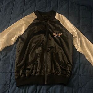 Black and White Vintage Ed Hardy Jacket